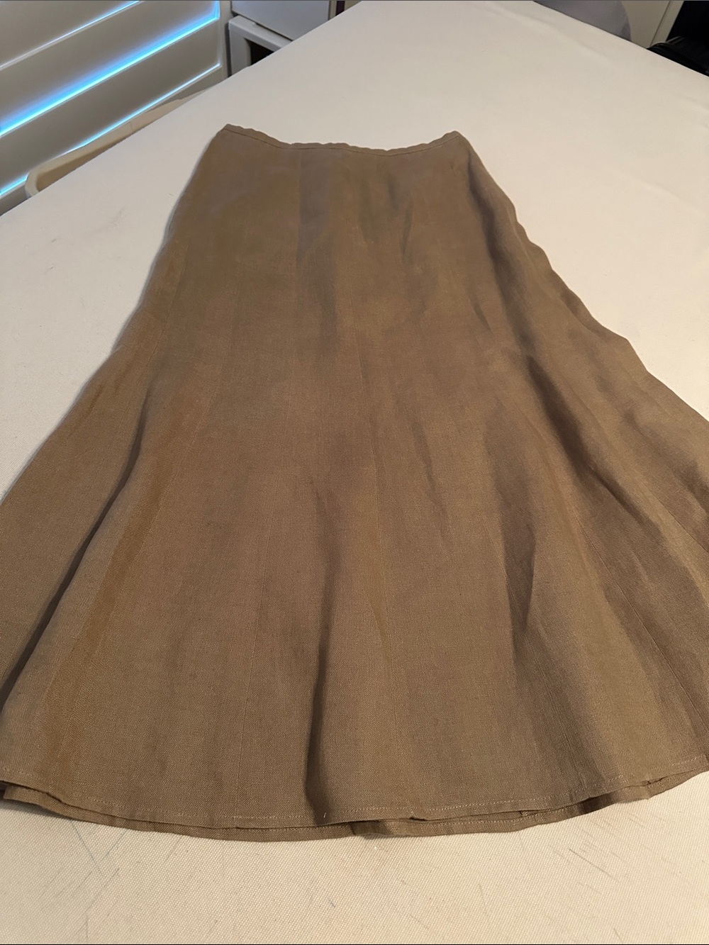 Talbots 100% Linen Skirt